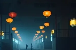 巢区搬迁途中，成鸟沿着土坡边缘缓步前行